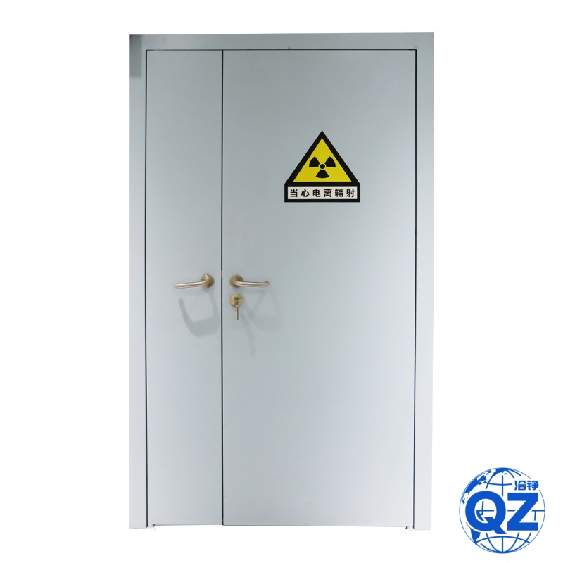 Sealed Sliding Lead Lined Metal Door 2mm 3mm X-ray Shielding Lead Lined Door for Hospital Door