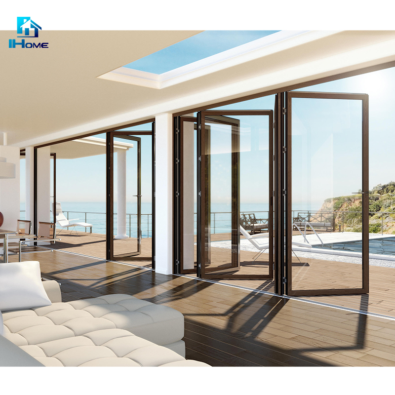 Accordion Doors Interior Aluminum Alloy Louvered Bifold Doors