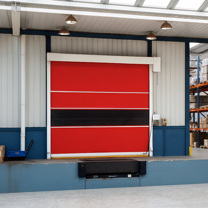 PVC Workshop Automatic Electric High Speed Rapid Roll up Shutter Industrial Fast Rolling Door Cold Storage Roller Garage Door