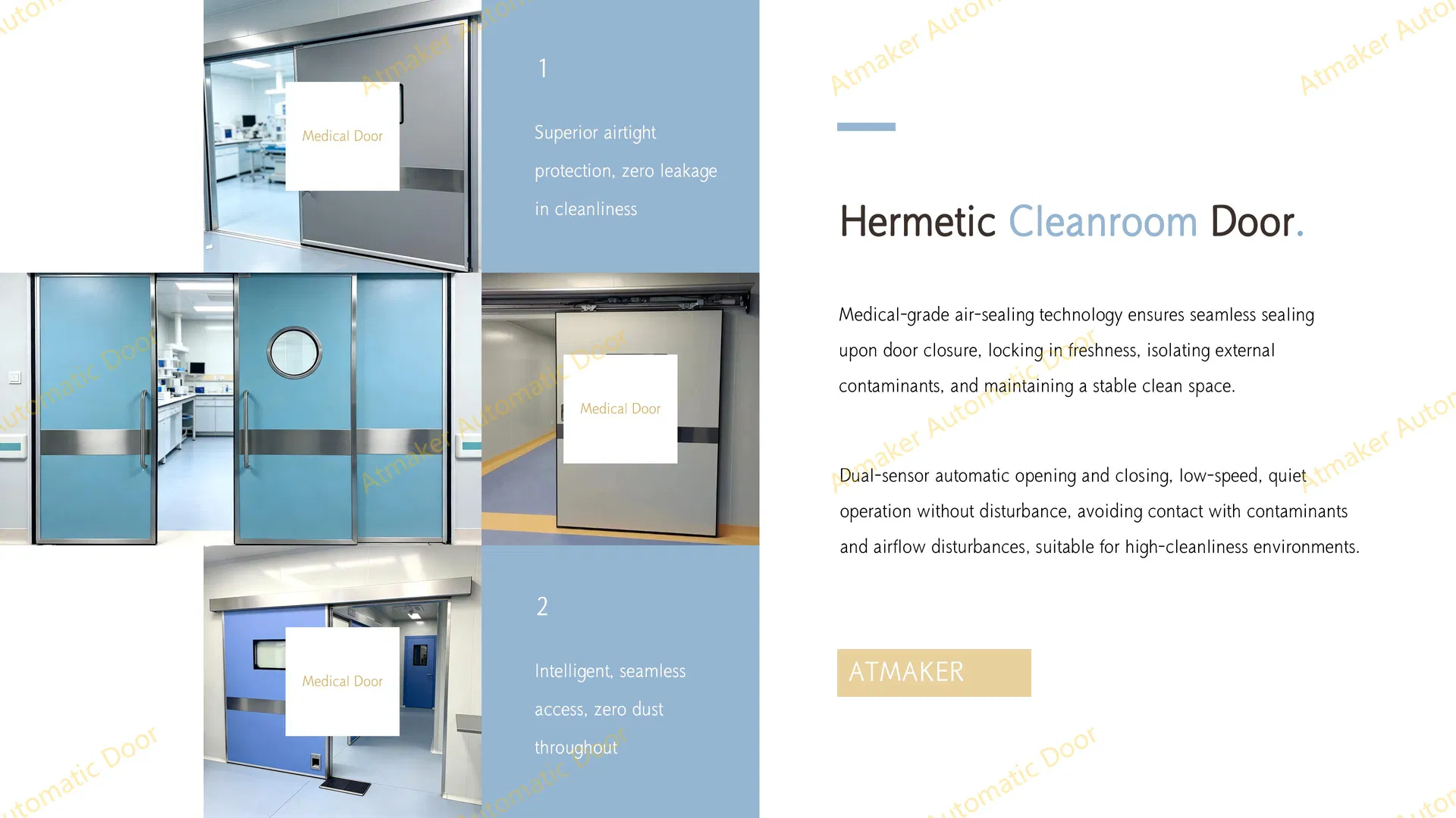 Sealed Automatic Lead Lined Hollow Metal Door