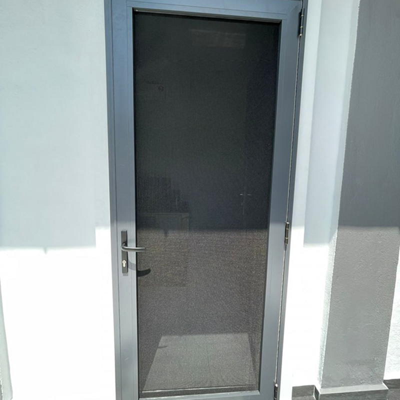 Hinged Security Door with Stainless Steel Screen Mesh