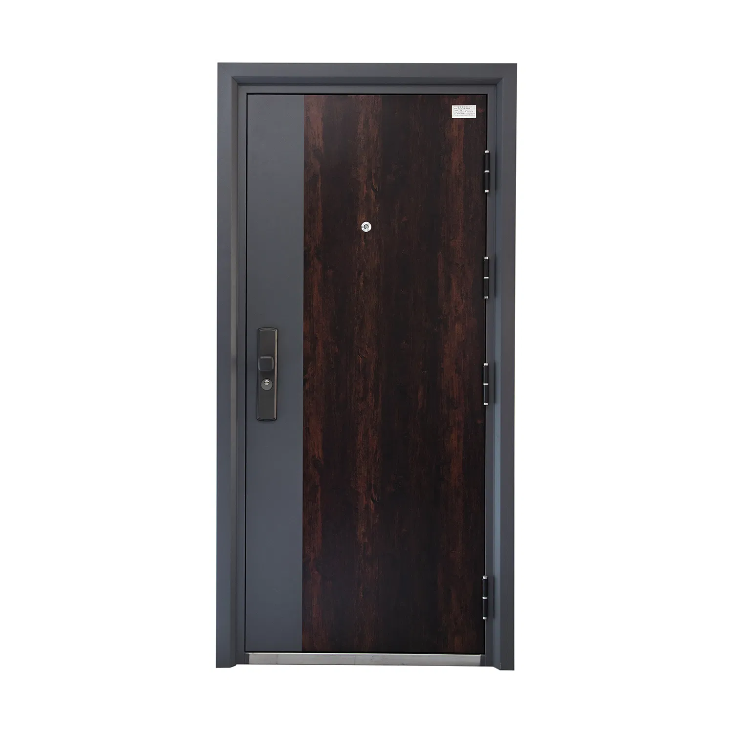 Factory Direct Customized Entrance Puerta Apartment Minimalist Panel Metal Steel Door