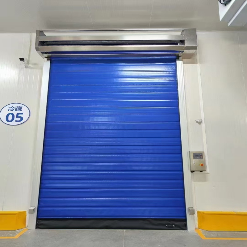 Automatic Stainless Dock Doors Mesh Bug Screen Door Exterior Electric Steel High Speed Rolling Shutter Doors