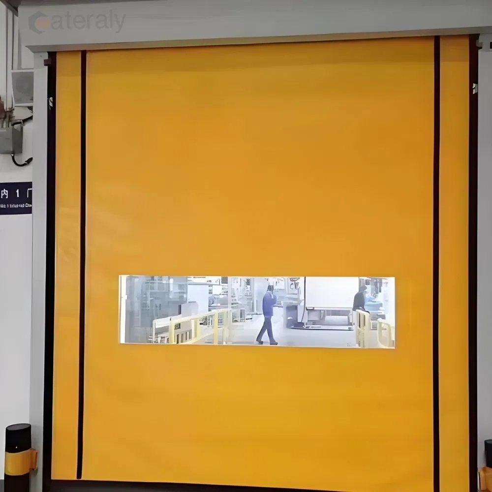 Factory Wholesale High-Speed PVC Flexible Industrial Door for Maximum Efficiency Automatic Door PVC Roller Door Gate