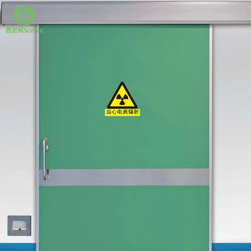 Robust Single Shielding Door for Healthcare Radiation Safety