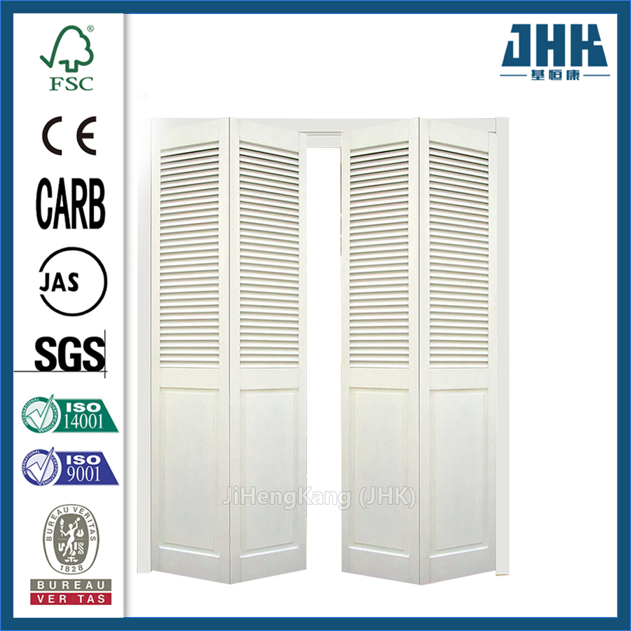 Jhk Shutter Half Louveredhalf Louvered Bifold Closet Doors