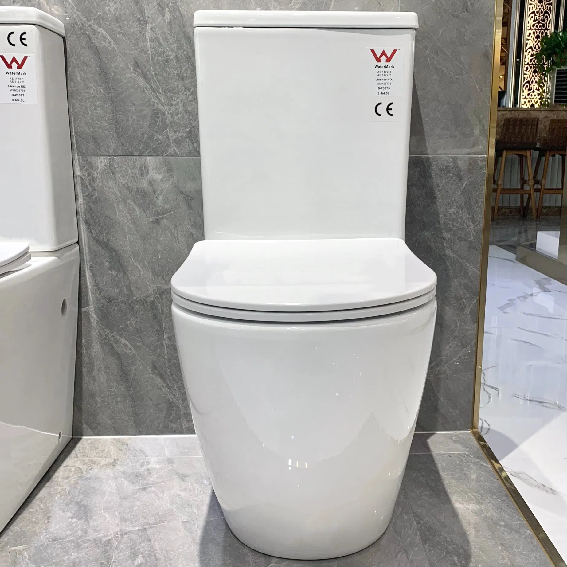 Hot Sale Tornado Two Pieces Toilet for Watermark Factory Direct Wholesale Hotel Apartment