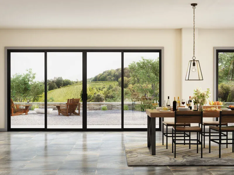 Custom-Made Aluminum Alloy Sliding Glass Doors