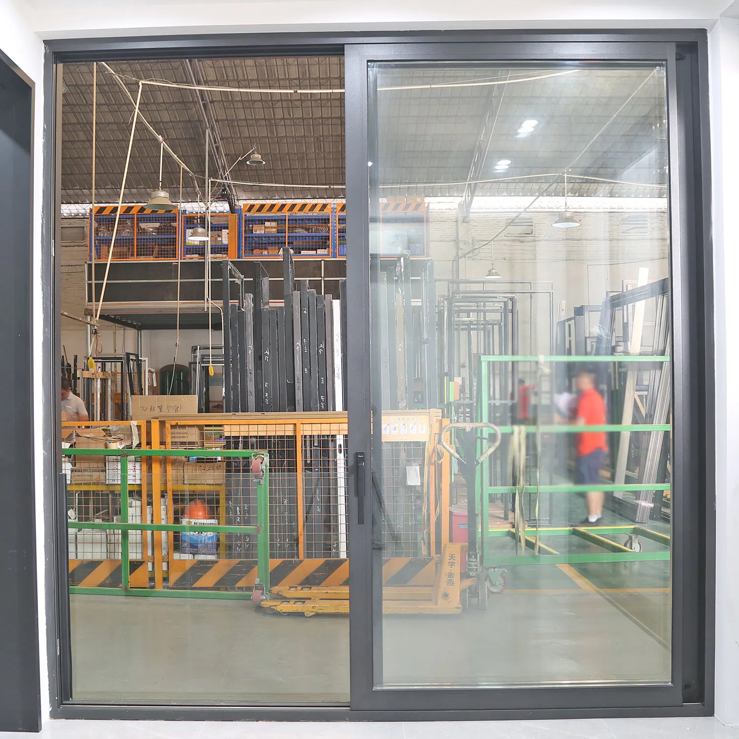 Australian Design Aluminum Sliding Door with Stainless Steel Mesh Mosquito Net