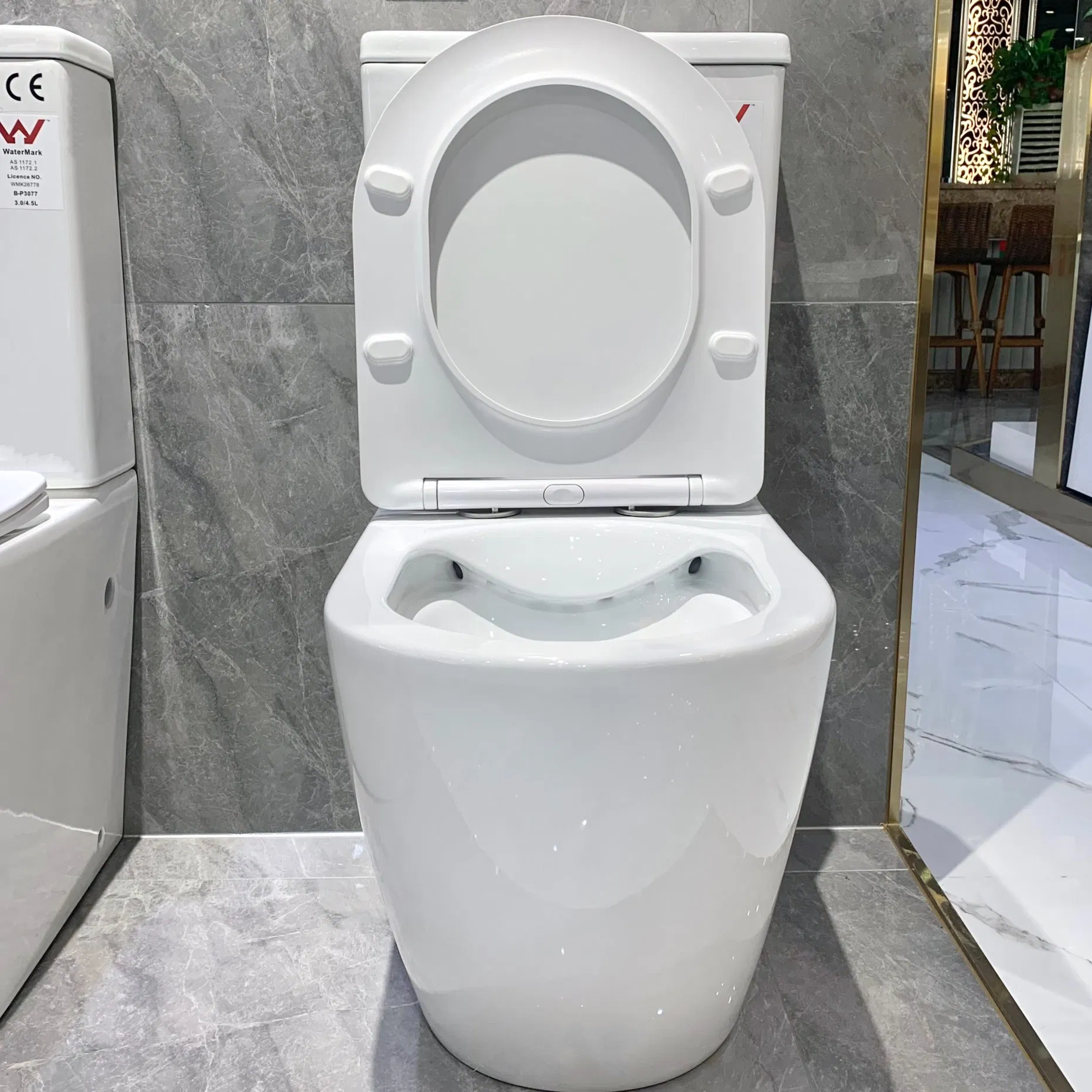 Hot Sale Tornado Two Pieces Toilet for Watermark Factory Direct Wholesale Hotel Apartment