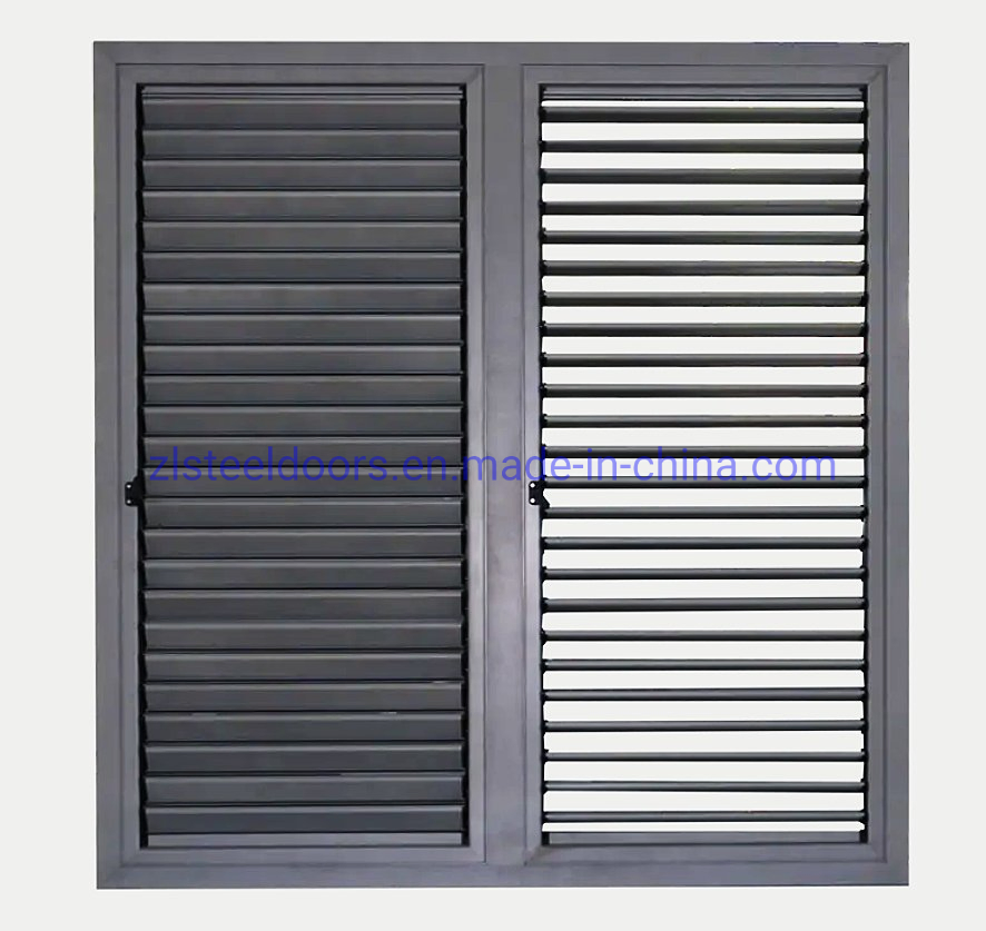 High Quality Hot Selling Aluminum Fiberglass Louvered Door/Casement Shutter Door