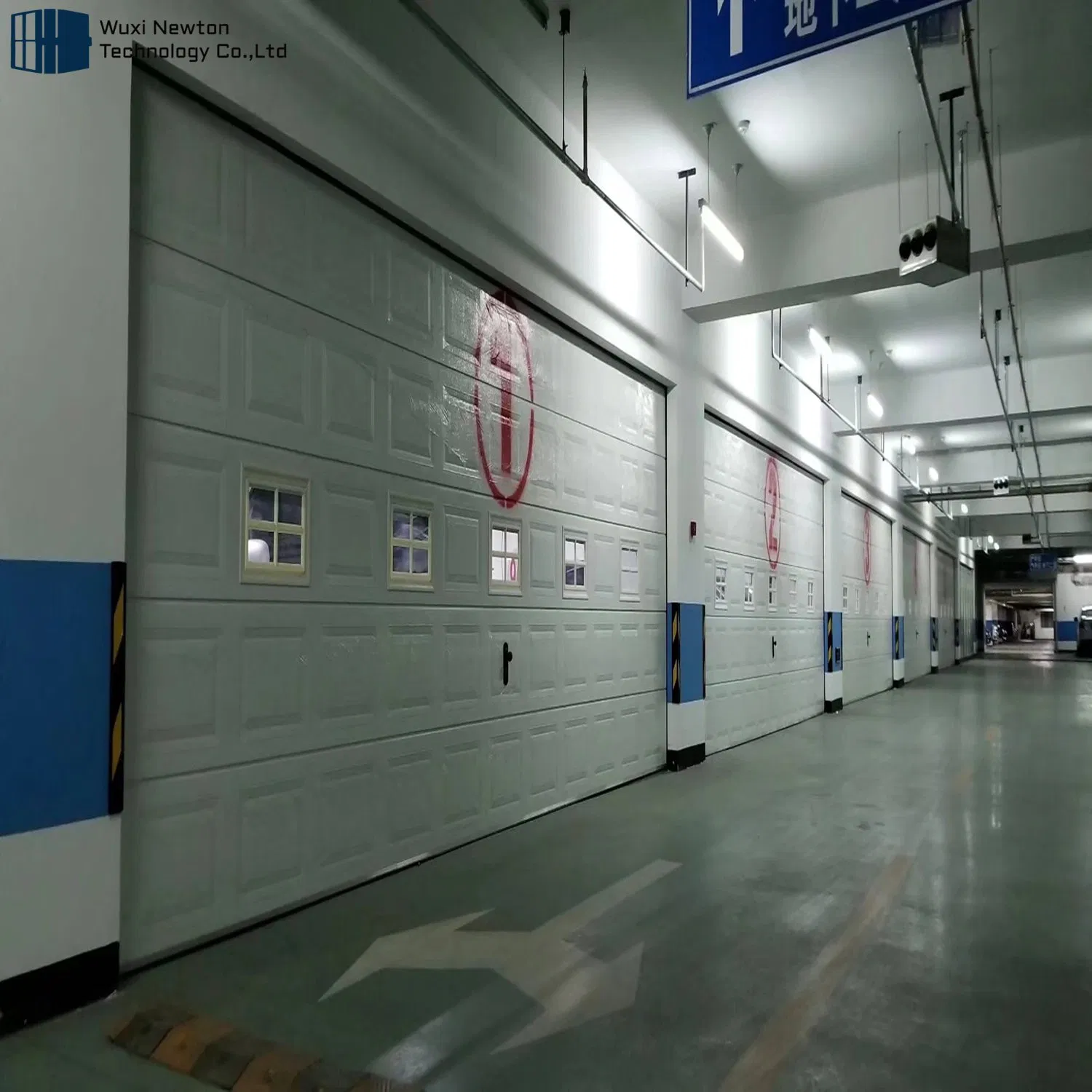 Factory Direct Modern Design Automatic Metal Sectional Aluminum Industrial Steel Garage Door