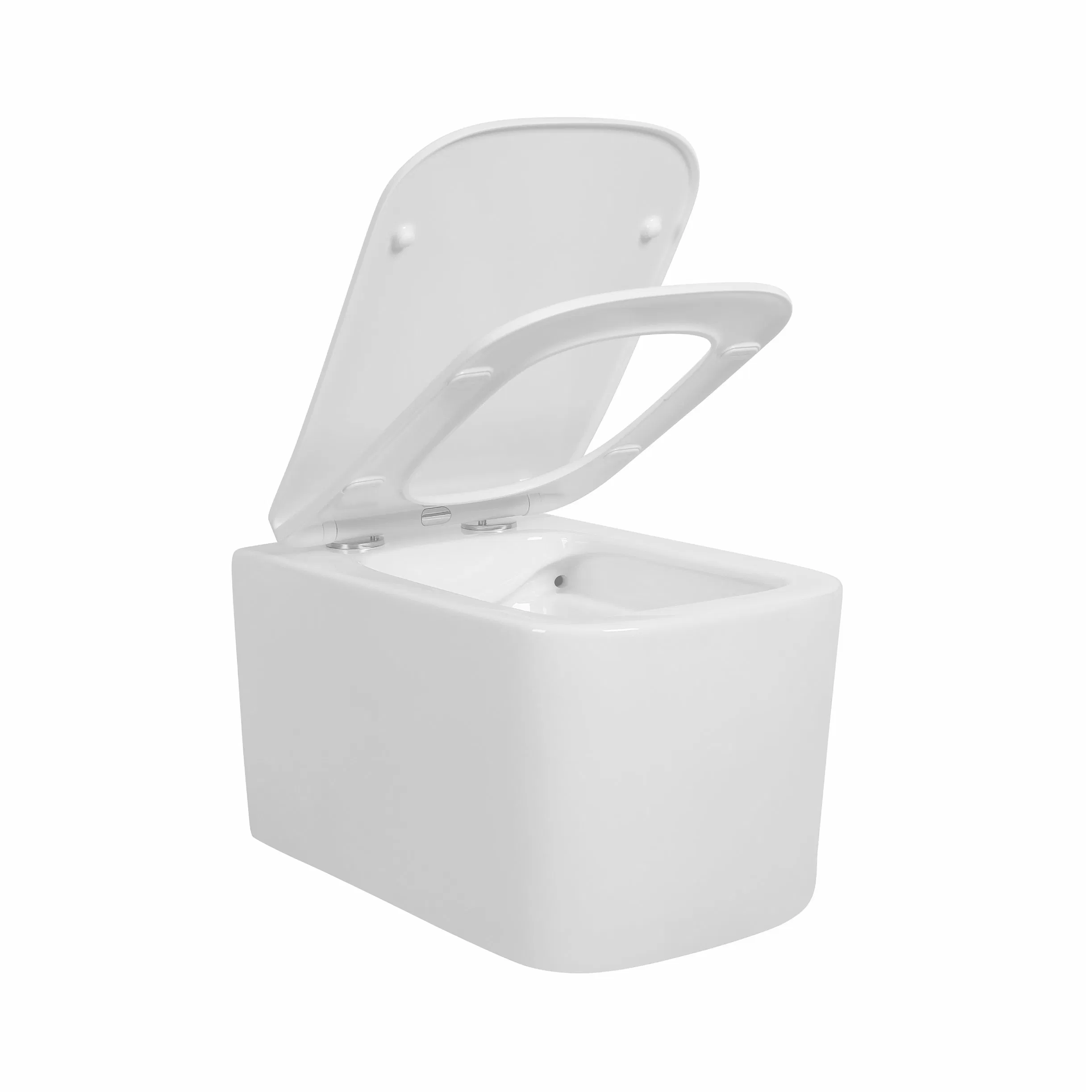 Wall Mounted Toilet Bathroom Ceramic Sanitaryware Washdown Tornado Flushing Wall Hung Wall Mounted Toilet