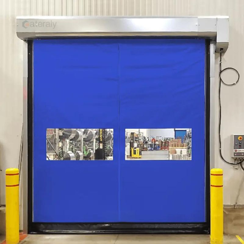 Factory Wholesale High-Speed PVC Flexible Industrial Door for Maximum Efficiency Automatic Door PVC Roller Door Gate