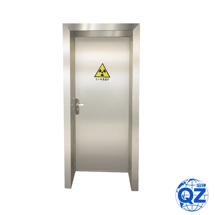 Sealed Sliding Lead Lined Metal Door 2mm 3mm X-ray Shielding Lead Lined Door for Hospital Door