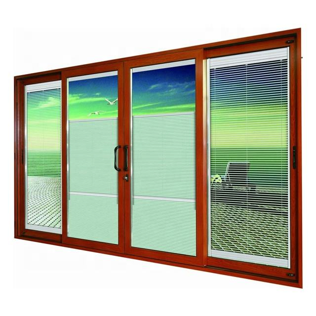 Custom-Made Louvered Doors/Aluminum Alloy Sliding Glass Doors