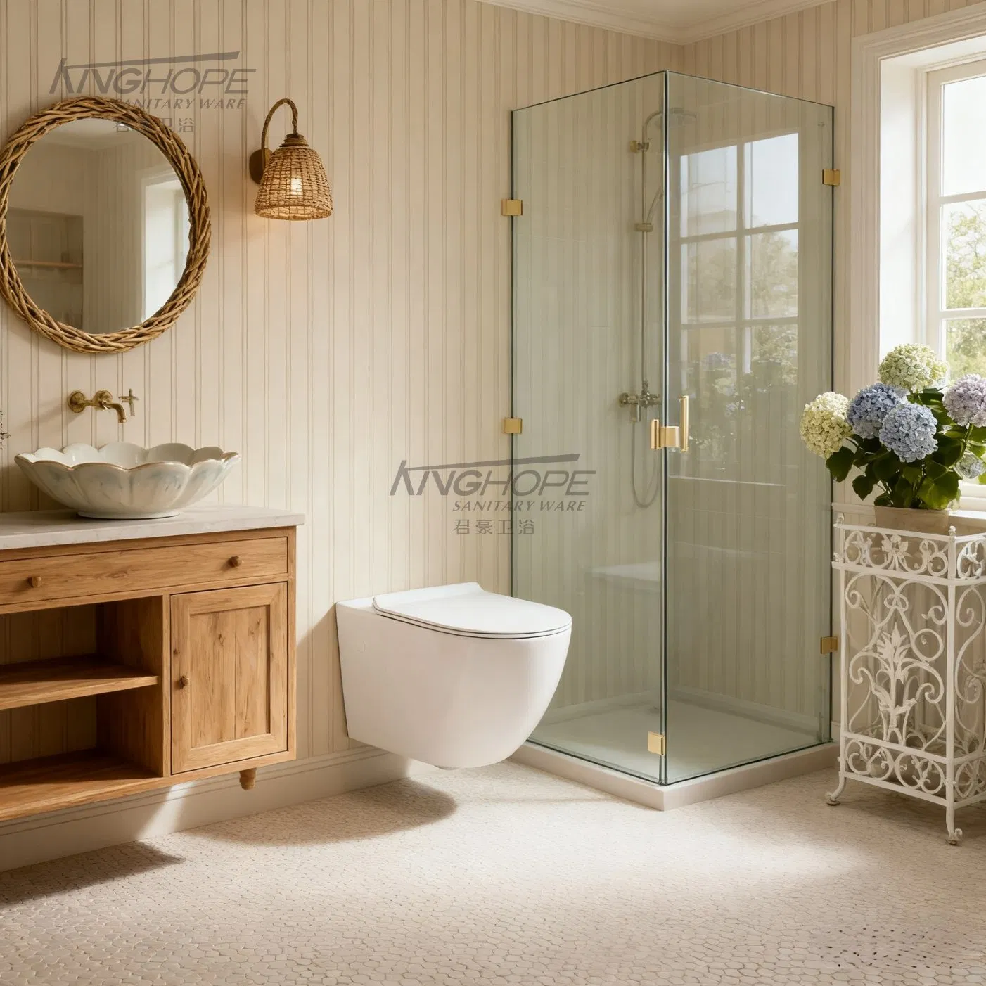 CE Certification Ceramic Tornado Wall Hung Bathroom Toilet Space-Saving Factory Price Sanitary Ware