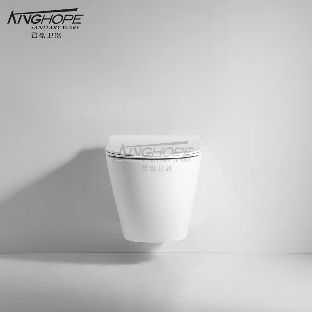 CE Certification Ceramic Tornado Wall Hung Bathroom Toilet Space-Saving Factory Price Sanitary Ware