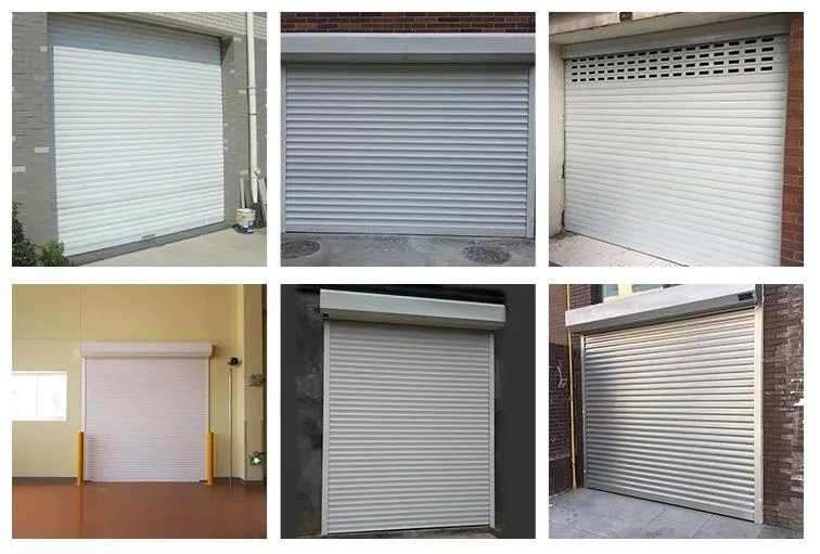Aluminum Metal Security Rolling Down Garage Door