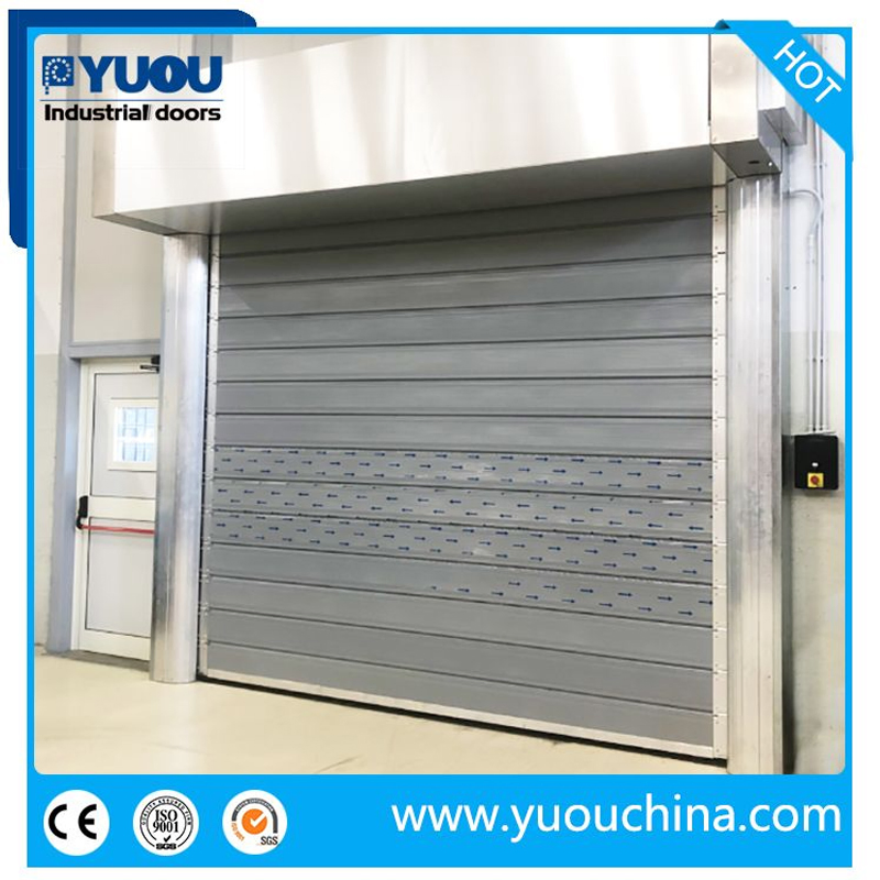 Industrial Hormann Aluminum Alloy Metal Rapid Rolling up Doors for Warehouse