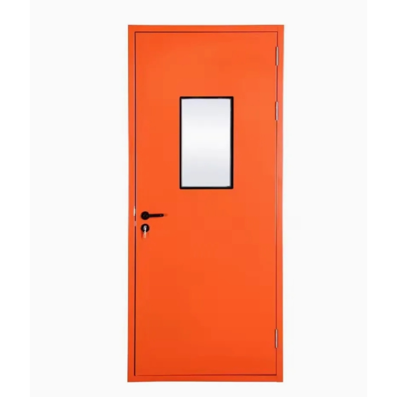 Low Maintenance Steel Fire Rated Door for High Rise Building Staircase and Hallway