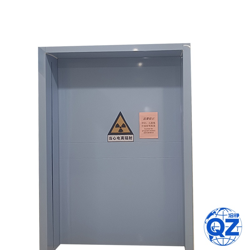Sealed Sliding Lead Lined Metal Door 2mm 3mm X-ray Shielding Lead Lined Door for Hospital Door