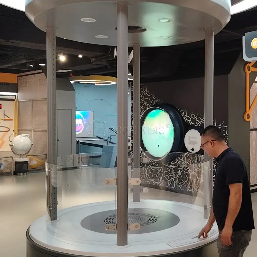Tornado Formation Interactive Exhibit: Explore Natural Phenomena with a Top Stem Education Experience Custom Tornado Simulator Science Museum Exhibit
