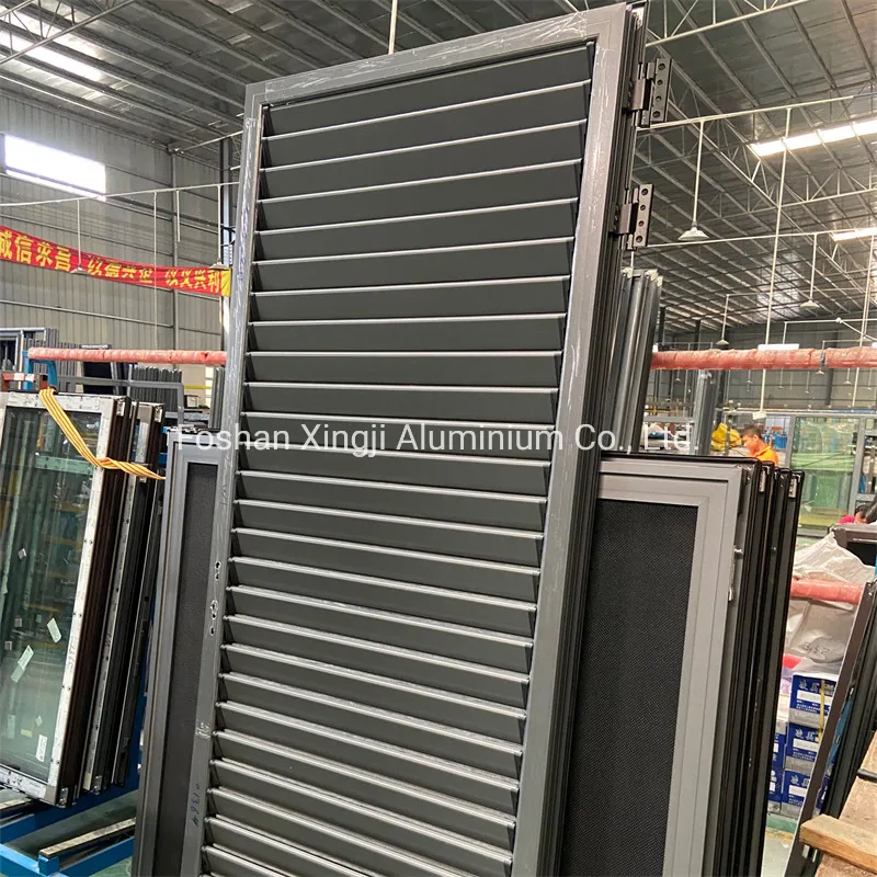 Aluminum fixed louver