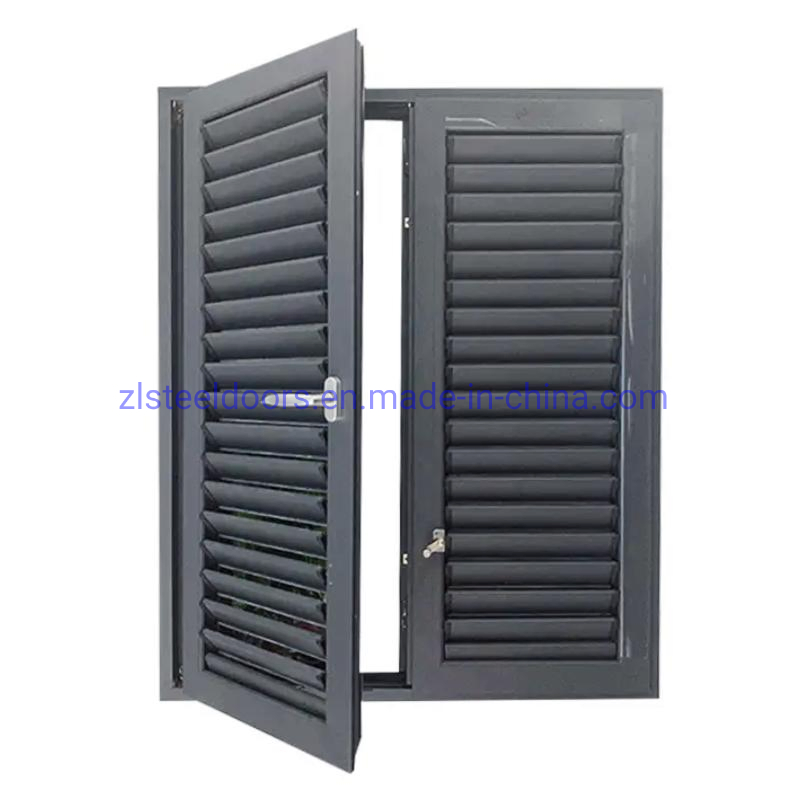 High Quality Hot Selling Aluminum Fiberglass Louvered Door/Casement Shutter Door