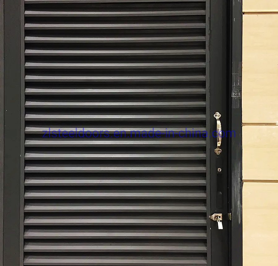 High Quality Hot Selling Aluminum Fiberglass Louvered Door/Casement Shutter Door
