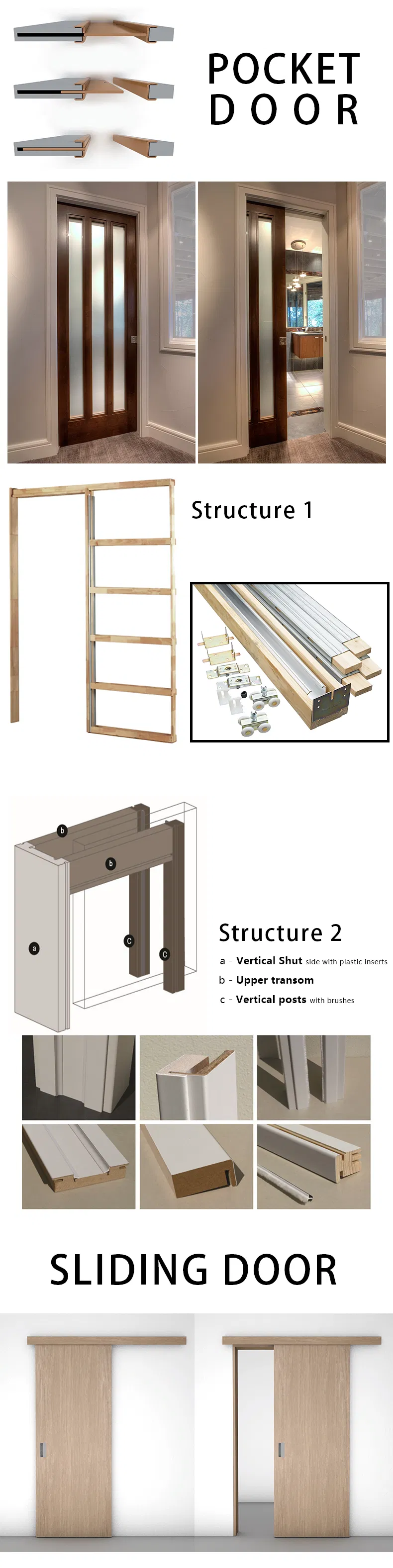 Beautiful Louvered Wood Cafe Door 2