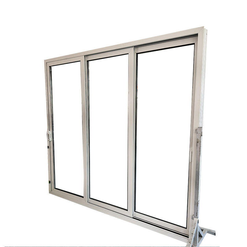 85 Series Thermal Break Aluminum Sliding Doors with Laminated Glass, Floor Spring &amp; EPDM Seal for Safety