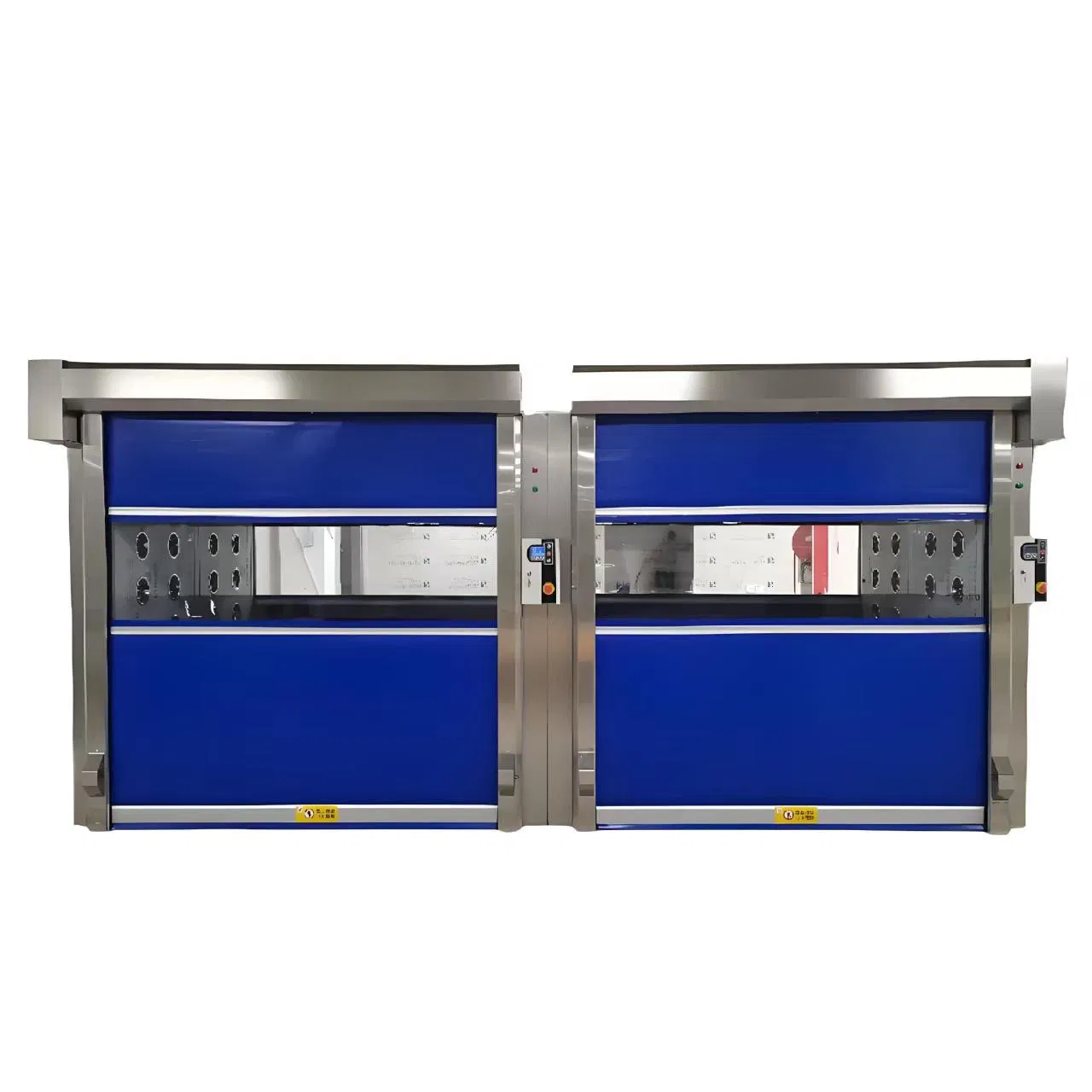Fast Action High Speed Automatic Industrial Interior Roll up Security PVC Rolling Shutter Rapid Roller Shutter Door for Warehouse
