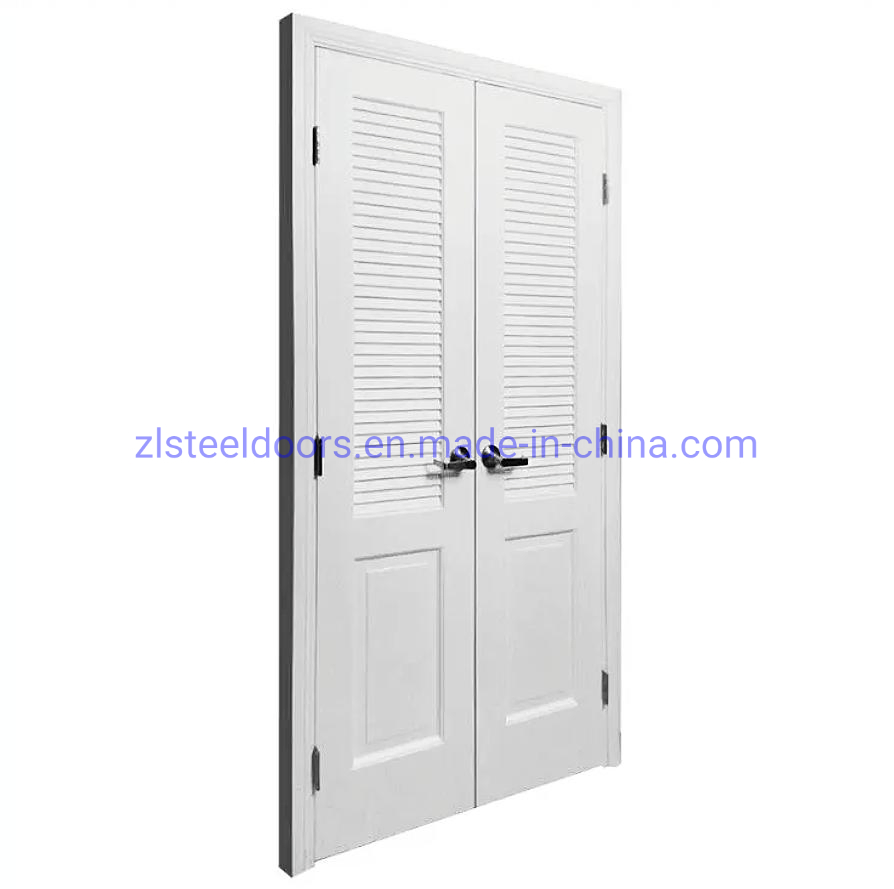 High Quality Hot Selling Aluminum Fiberglass Louvered Door/Casement Shutter Door