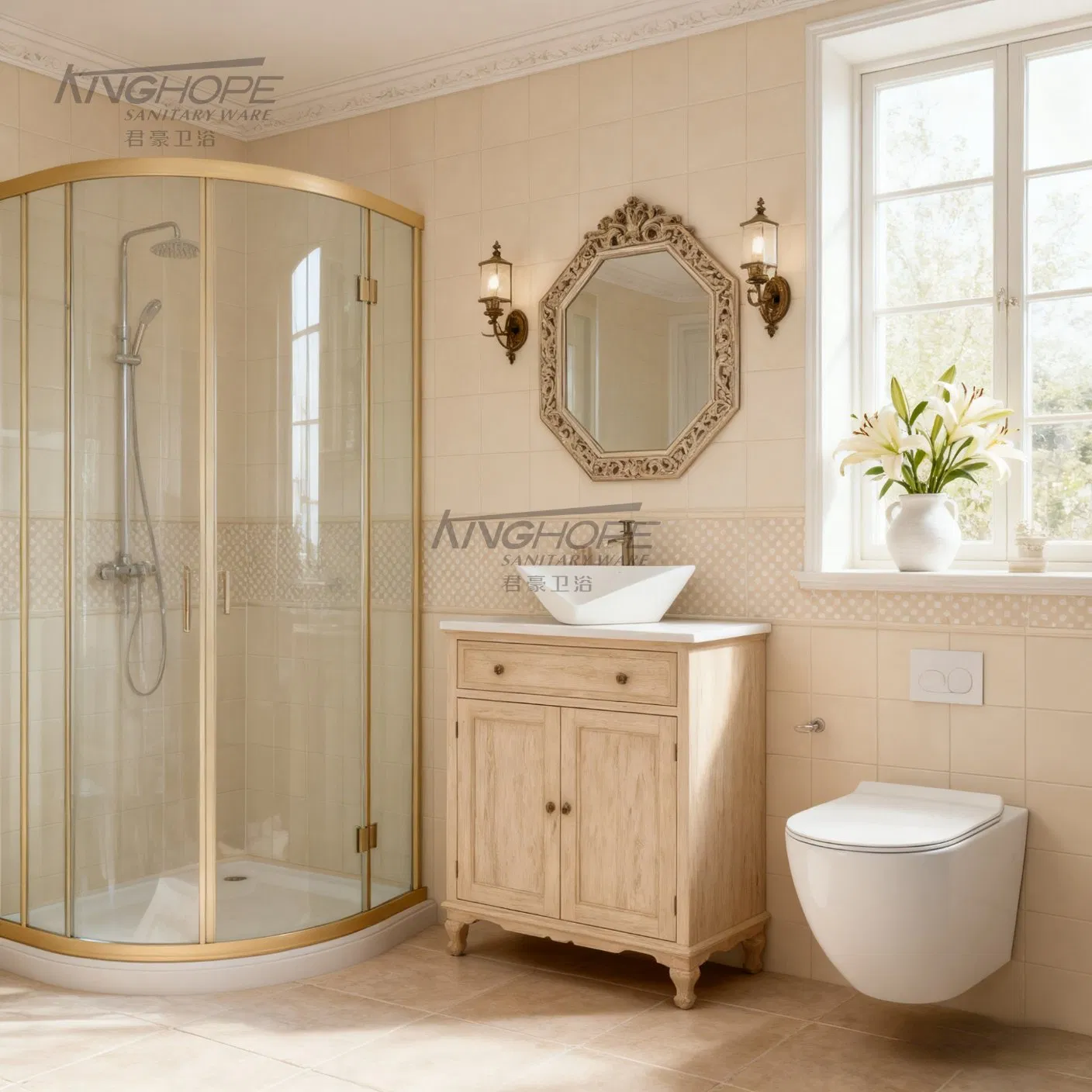 CE Certification Ceramic Tornado Wall Hung Bathroom Toilet Space-Saving Factory Price Sanitary Ware