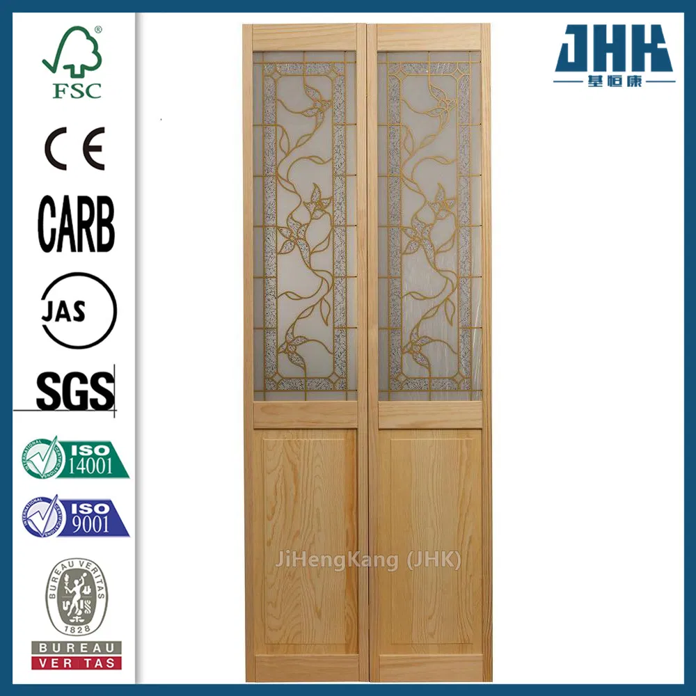 Jhk Traditional Single Folding Shutter Style Closet Louvered Door