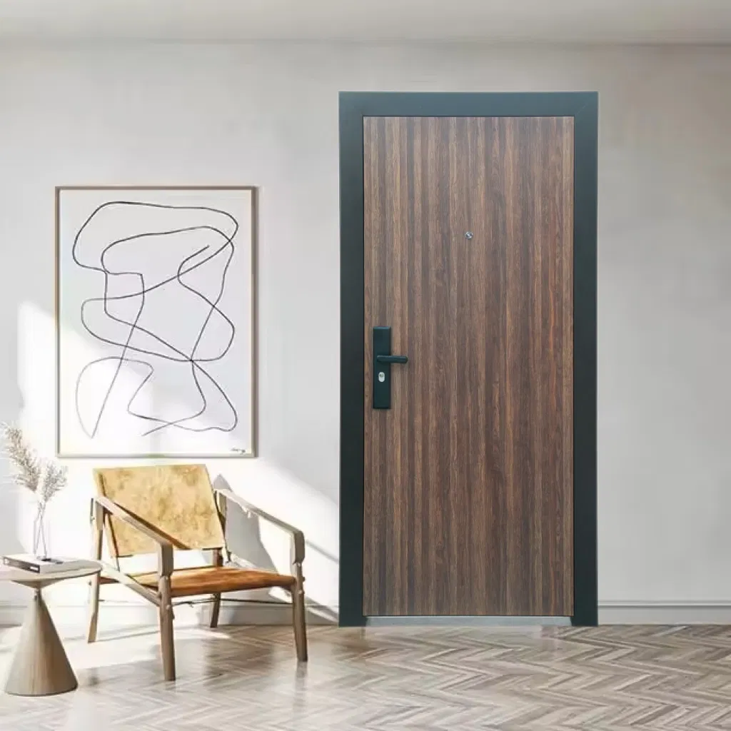 Metal Security Cold Rolled Steel Door Single Gate for House Entrance