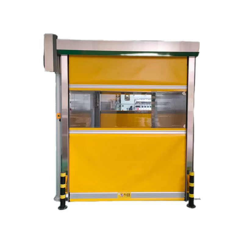 Fast Action High Speed Automatic Industrial Interior Roll up Security PVC Rolling Shutter Rapid Roller Shutter Door for Warehouse