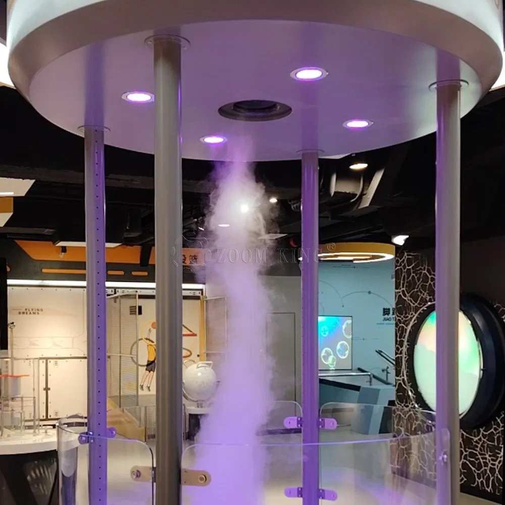 Tornado Formation Interactive Exhibit: Explore Natural Phenomena with a Top Stem Education Experience Custom Tornado Simulator Science Museum Exhibit