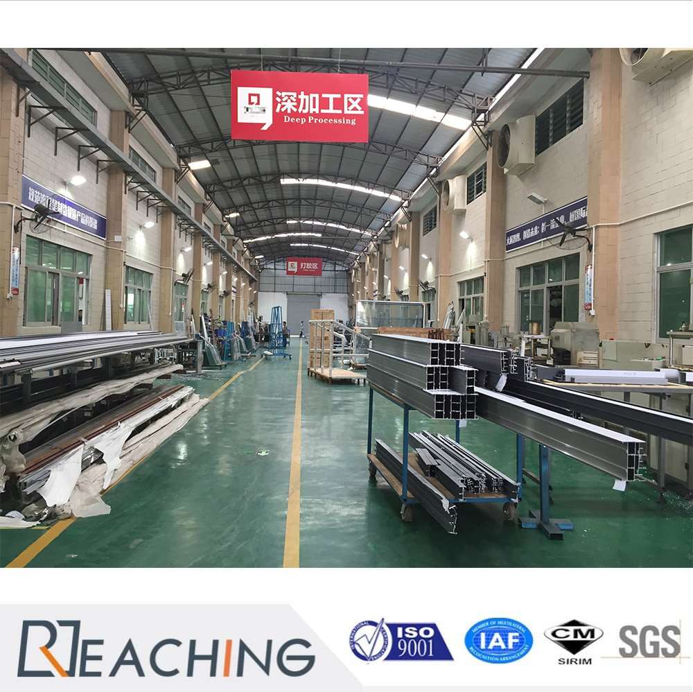 Aluminum Profile Thermal Break Sliding Doors with Stainless Steel Mesh