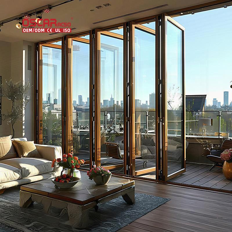 PVC High Speed Automatic Fold up Industrial Fast Roller up Shutter Stacking Folding Door