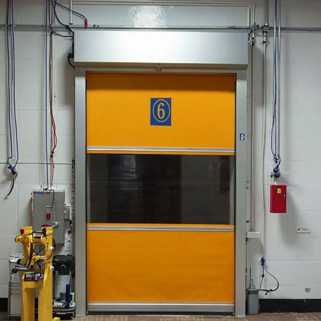 Industrial High Speed PVC Door Roller Automatic Fast Rolling Shutter Doors