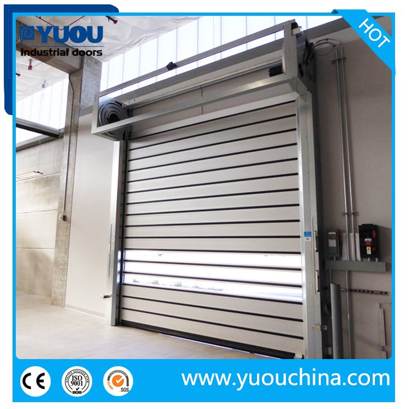 Industrial Hormann Aluminum Alloy Metal Rapid Rolling up Doors for Warehouse