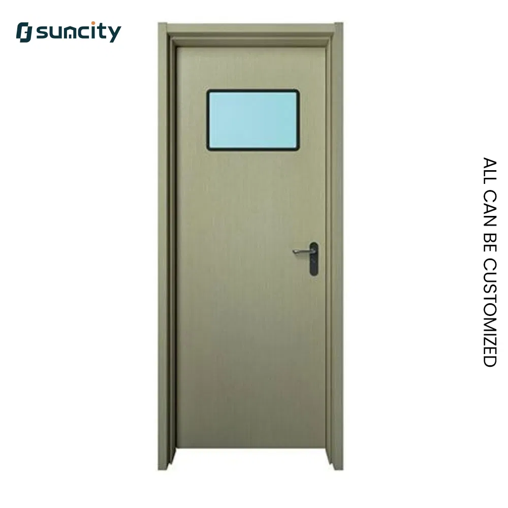 Medical Grade Radiation Shielding ICU Laboratory Hospital Door for Clinical Facilities