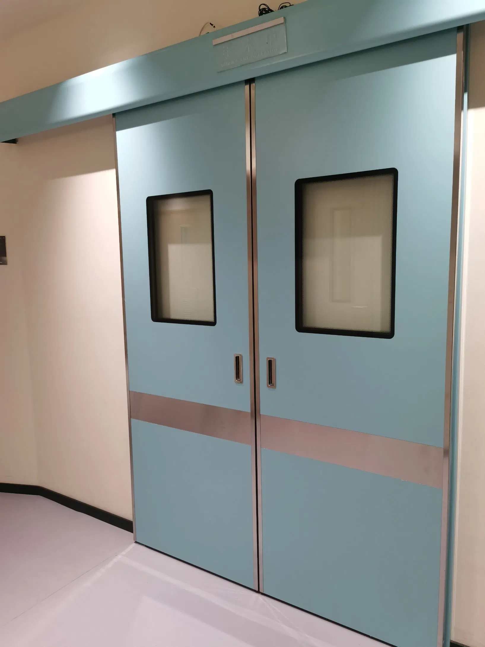 CT Room Protective Radiation Light X-ray Shielding Automatic Sliding Door 2mmpb 3mmpb Lead Door