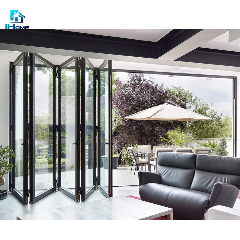 Accordion Doors Interior Aluminum Alloy Louvered Bifold Doors