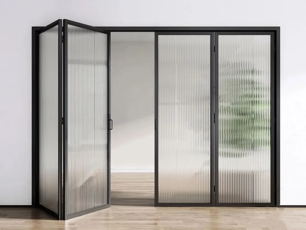 Aluminum Folding Door View 2