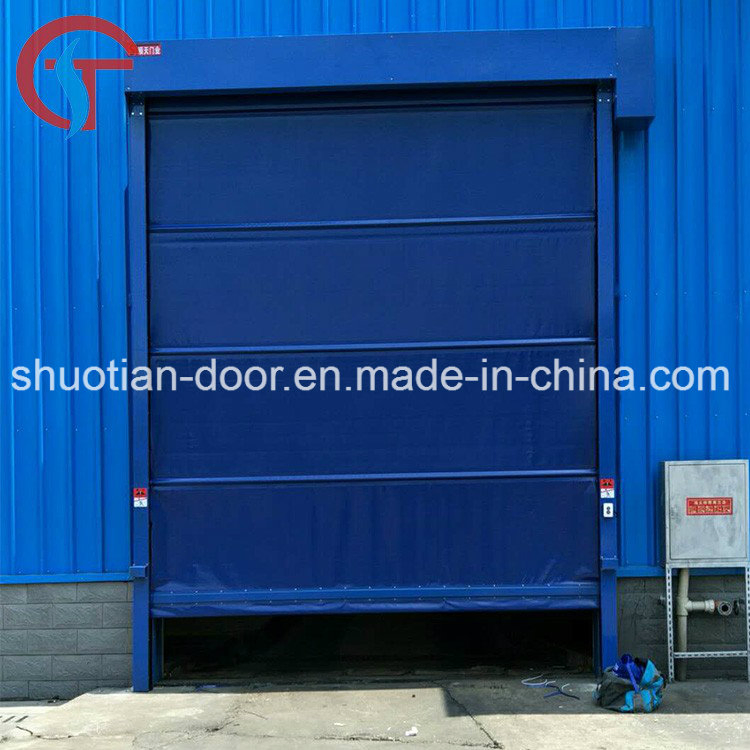 Industrial Electric PVC High Speed Door, High Speed Rolling Door, High Speed Roller Shutter Door (ST-001)