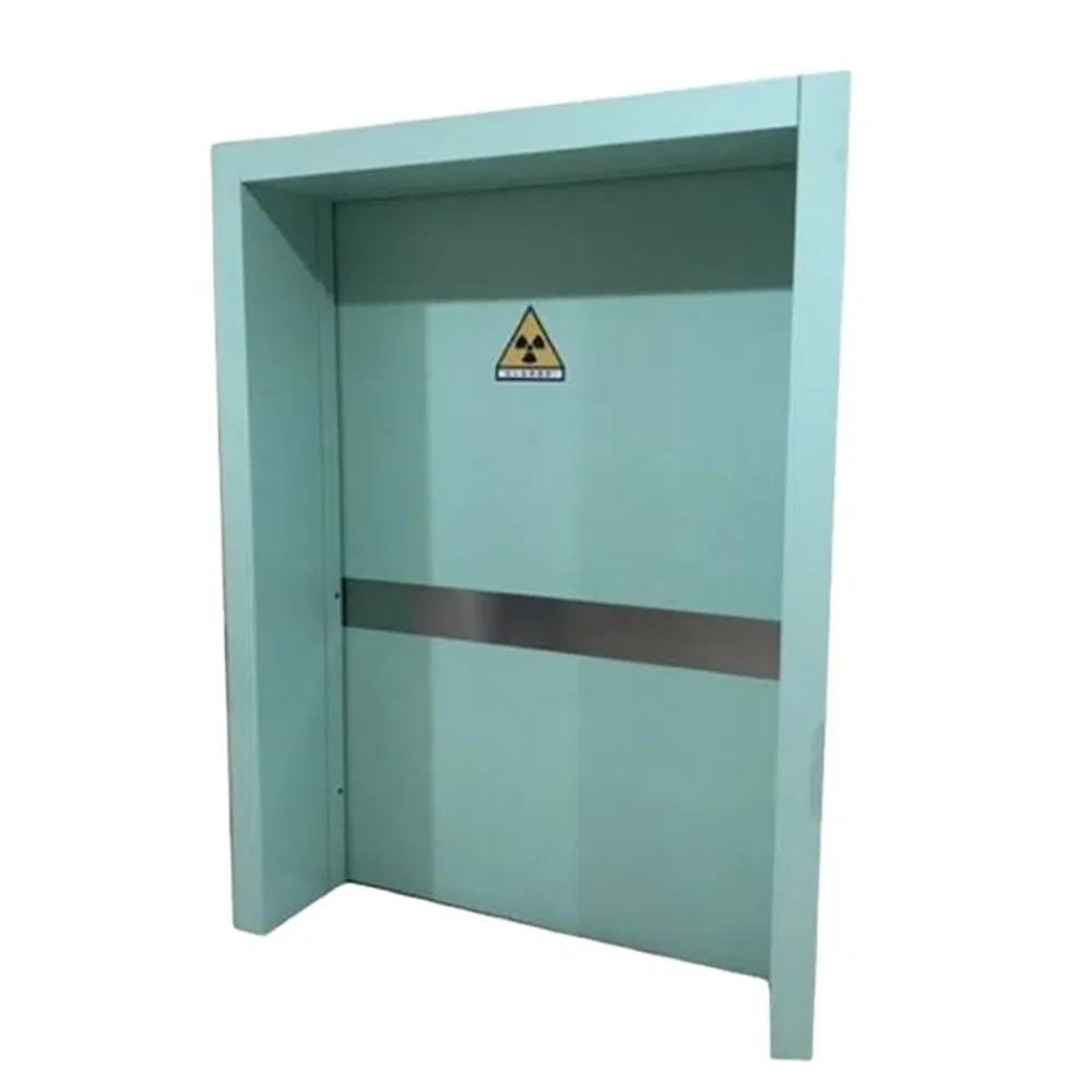 ICEN 4mm 5mm X Ray Lead Door Shielding Automatic Anti Radiation Door For Ct Room