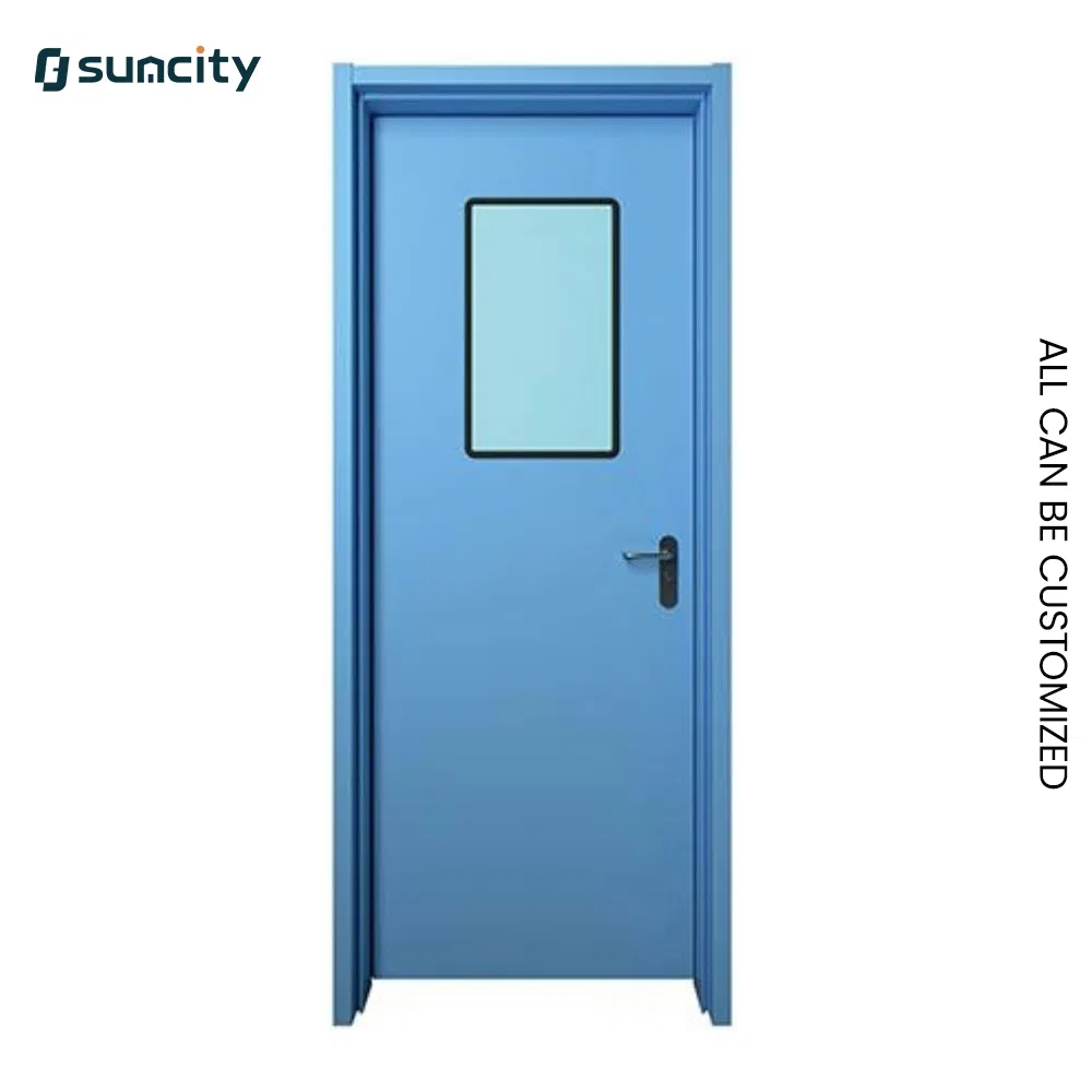 Medical Grade Radiation Shielding ICU Laboratory Hospital Door for Clinical Facilities